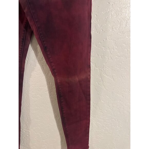 Dear John Red Washed Joyrich Comfort Skinny Jeans - Picture 4 of 10